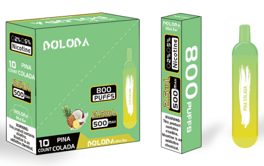 DOLODA Mini Bar 800 Puff Disposable Vape Wholesale