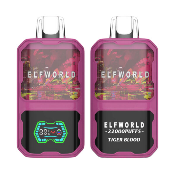 ELFWORLD Ai22000 Disposable Wholesale: Dual Mesh Coil, 22000 Puffs, & Diverse Flavors