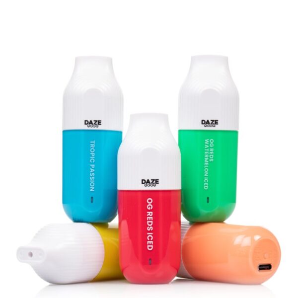 7 Daze Egge 3000 Puff Compact Rechargeable Disposable Vape with 7ml Pre-Filled E-Juice
