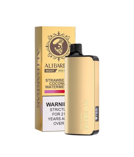 ALIBARBAR INGOT 9000 Puff Disposable Vape Wholesale – 13 Flavours Available
