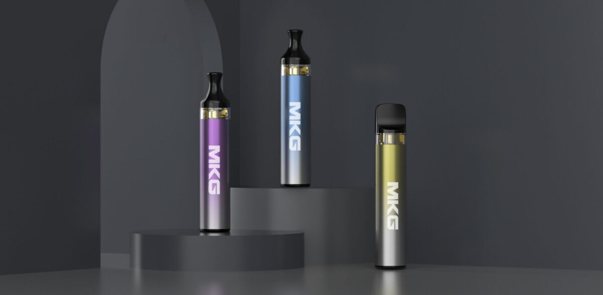 MKG KG148B Refillable Vape System Kits TPD 2.5ml e-liquid