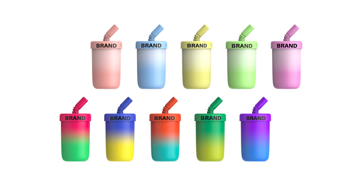 MKG Vaping KG161B 12ml E-liquid 5000 Puff Bubble Tea Cup Design