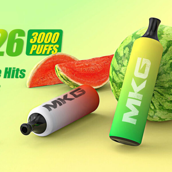 MKG KG226 Disposable Vapes 3000puffs New Bottle E-cigarette