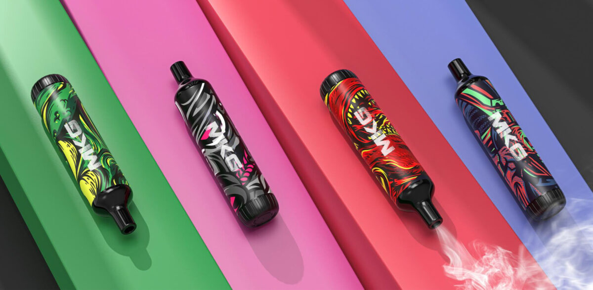 MKG Disposable Vape MG107B 2500 Puffs 1000mAH Flavor of E-liquid