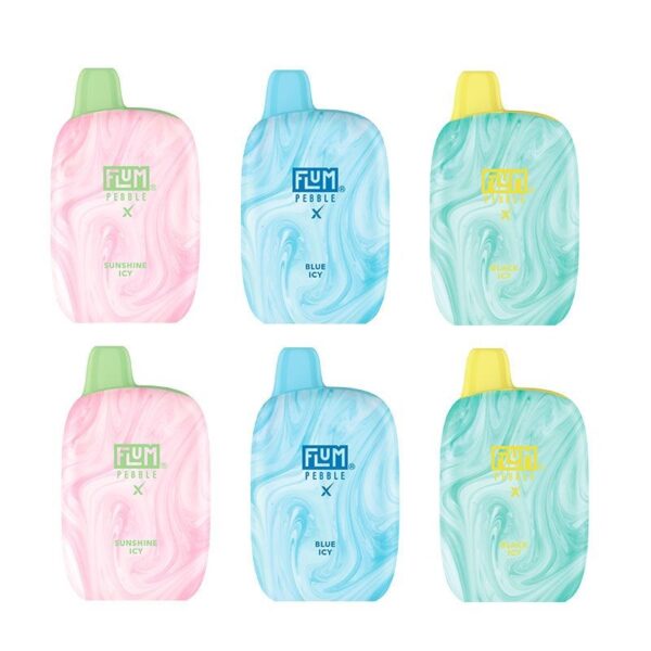 Flum Pebble X 6000 Puffs Disposable Vape – 14ml 5% Nicotine, Mesh Coil, 6000 Puffs