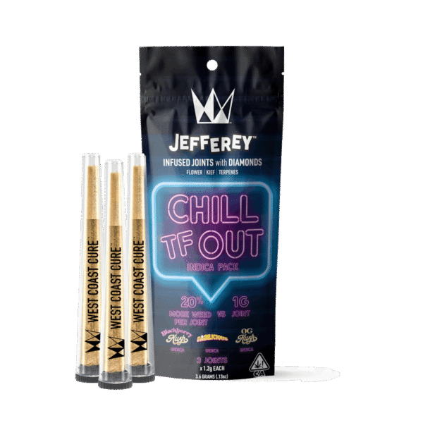 Chill TF Out Pack – Jefferey Infused Joint 1.2g 3 Pack