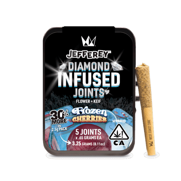 Frozen Cherries – Jefferey Infused Joint .65g 5 Pack