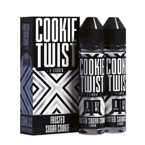 Sweet Icing Cookie Vape Juice – Lemon Twist Frosted Amber (Frosted Sugar Cookie) E-juice 120ml