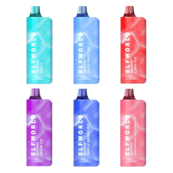 ELFWORLD MC 8500 Disposable Wholesale: High Capacity, Rechargeable, Multi-Flavor Options & Great Prices