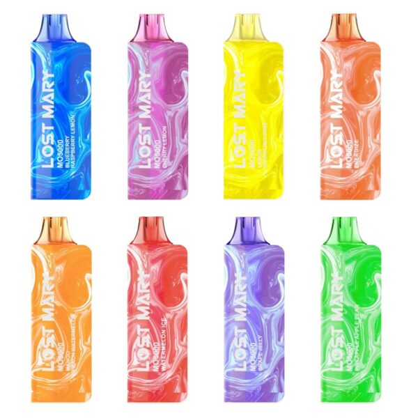 Lost Mary MO5000 Disposable Vape – 13.5ml 5% Nic Salt, 500mAh Rechargeable with Type-C & Silicone Grip