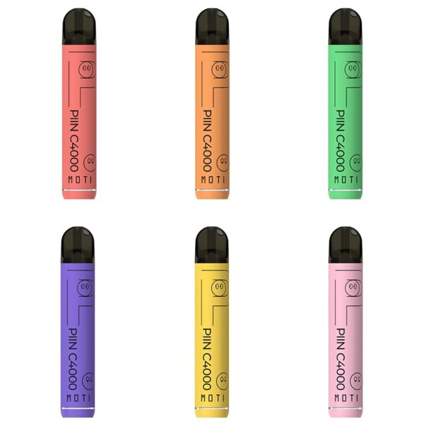 LOMO FINE (MOTI PIIN) C4000 4000 Puff Disposable Vape with Ceramic Core and LED Indicator