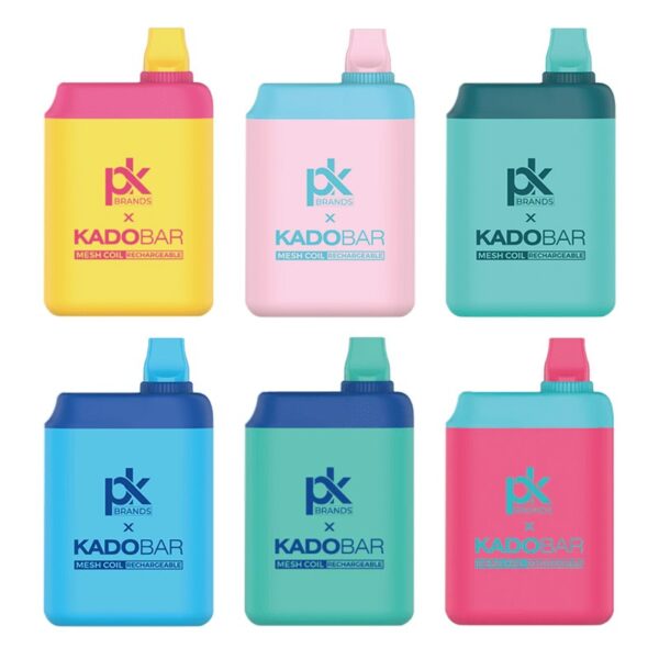 Pod King Kado Bar PK5000: Flavor-Packed 5000 Puff Disposable Vape with 14ml E-Liquid, 50mg Nic Salt & Rechargeable Battery