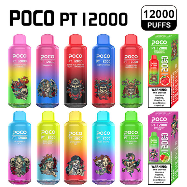 POCO PT 12000 Puffs Disposable Vape Wholesale | Germany, Europe and USA Local Warehouse In Stock