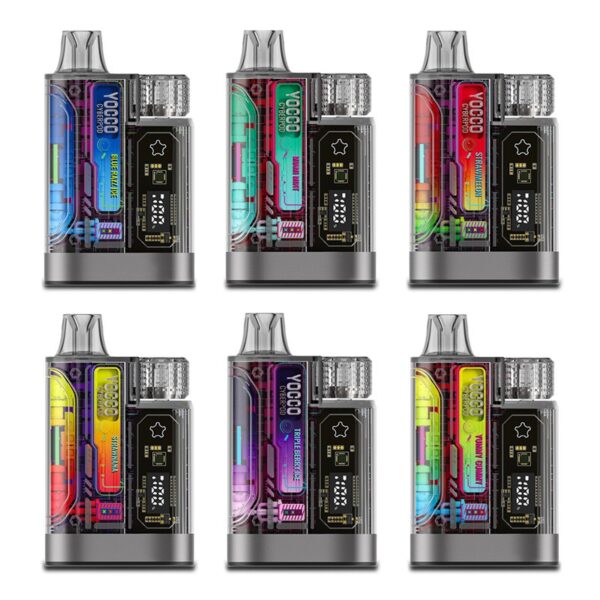 YOCCO Cyberpod 12000 Disposable Vape with Built-in Fidget Spinner and Display Screen