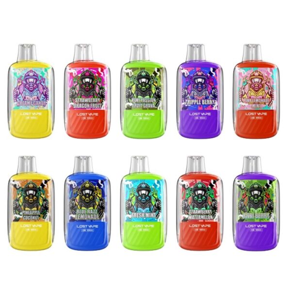 Lost Vape OB 5500 Puff Rechargeable Disposable Vape with 14ml Pre-Filled E-Liquid and Mesh Coil