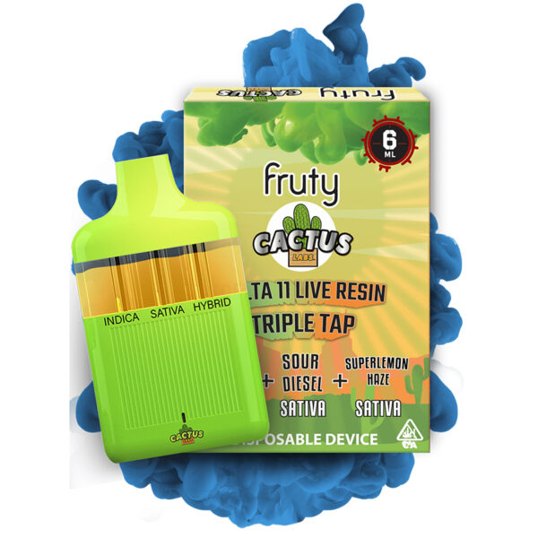 Cactus Labs Six Shooter HHC Disposable Vape – 6g Triple Cannabinoid Blend with Rechargeable Type-C and Lab-Tested Quality
