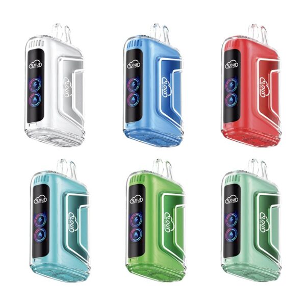 Cloud Bar TN15000 Rechargeable Disposable Vape – 23ml E-Liquid, 650mAh, Mesh Coil, Smart Display