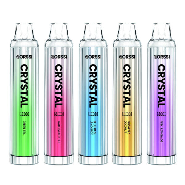 Corssi Crystal 6000 Puffs Disposable Vape | Wholesale