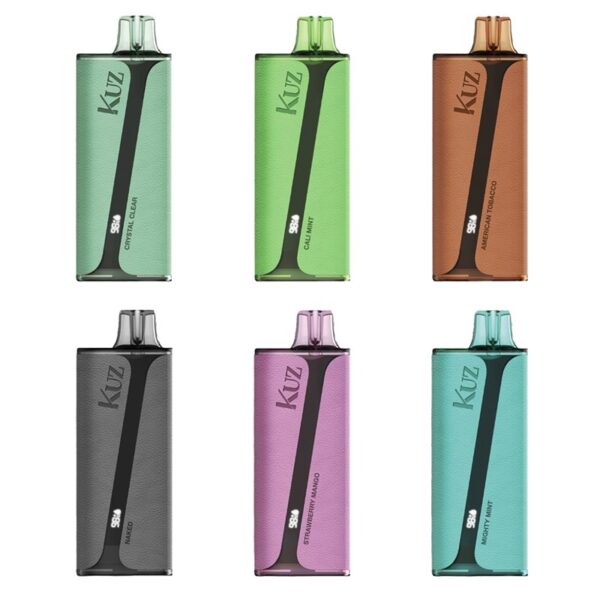 KUZ 9000 Disposable Vape – Pre-Filled, Rechargeable with LED Display for 9000 Puffs