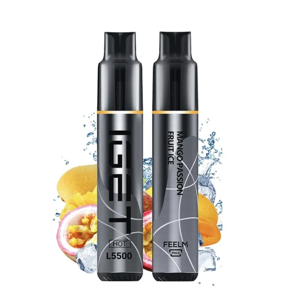 Mango Passion Fruit Ice – IGET HOT 5500 Puffs