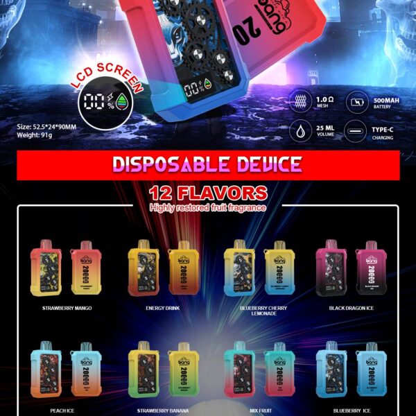 Bang 20000 (Gear) Puff Disposable Vape Wholesale