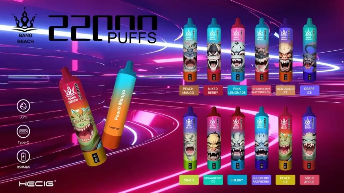 Bang Beach 22000 Puff Disposable Vape Wholesale