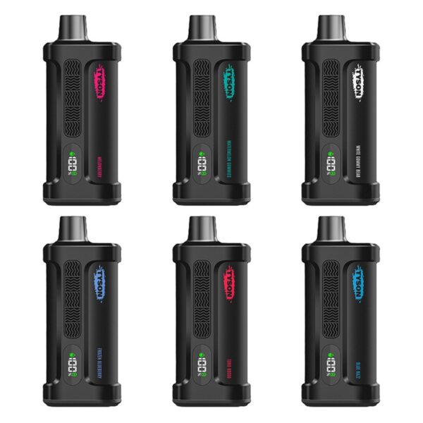 Tyson 2.0 Iron Mike: High-Performance Disposable Vape with 15000 Puffs and LED Indicator Screen