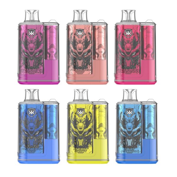 KK Energy8 12000: High-Capacity Disposable Vape with Adjustable Airflow and Power Range