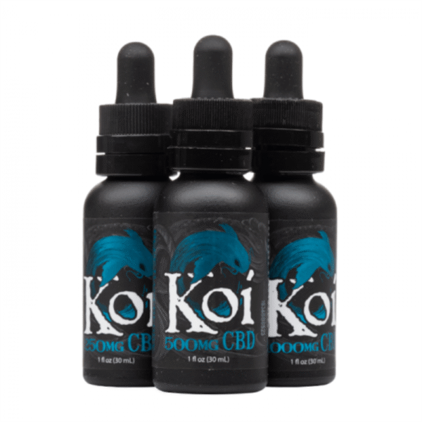 Koi CBD Blue Raspberry Dragon Fruit CBD E-juice 30ml: Broad Spectrum, Sweet Blue Raspberry and Dragon Fruit Flavor – Available in 250mg, 500mg, 1000mg Strengths