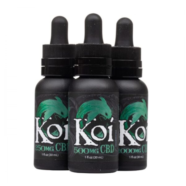 Koi CBD Watermelon Green Apple CBD E-juice: 30ml Broad Spectrum – Refreshing Sour Apple and Sweet Watermelon Flavor, Available in 250mg, 500mg, 1000mg Strengths