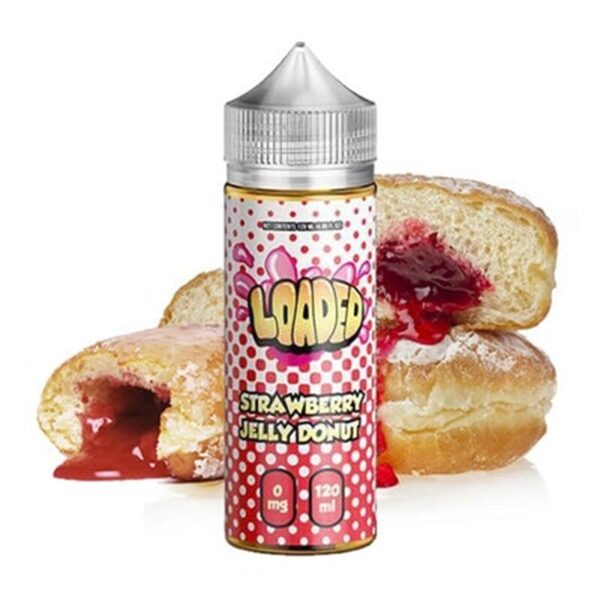 Strawberry Donut Delight Vape Juice – Loaded Ruthless Vapors Strawberry Jelly E-juice 120ml