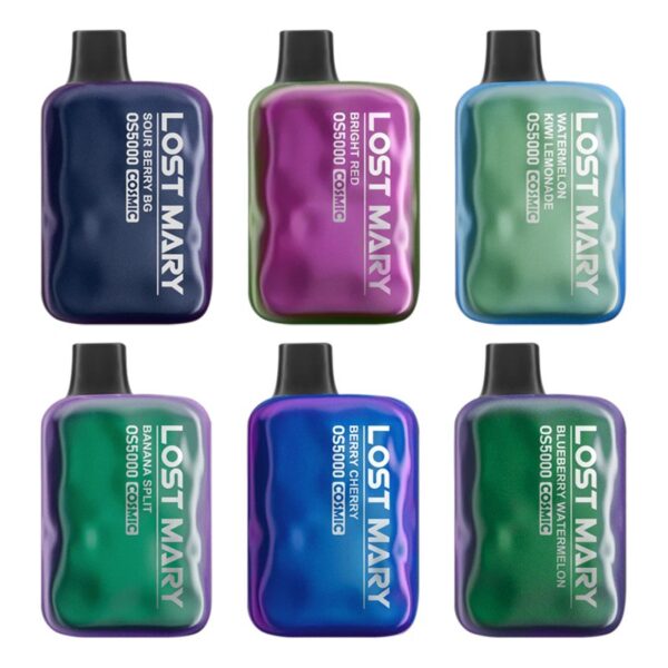 Lost Mary OS5000 Cosmic Edition 13ml 5% Nicotine Rechargeable Disposable Vape – 5000 Puffs