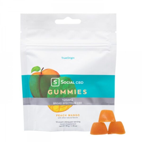 Social CBD Cinnamon Leaf Oil Drops – Broad Spectrum, THC-Free, Natural Flavor, Vegan, Gluten-Free