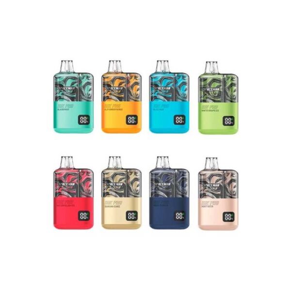 Smok Spaceman 10K Pro Disposable Vape – 16ml Pre-Filled 5% Nic, 800mAh Rechargeable with Smart LED Screen & Adjustable Airflow