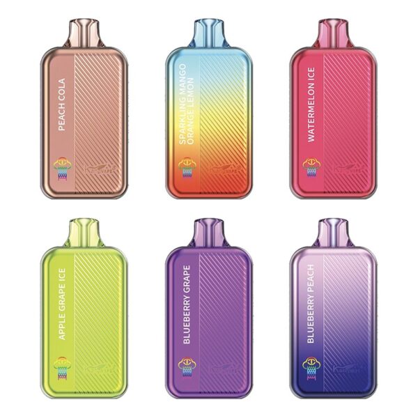Kangvape TC8000 Disposable Vape – 20ml 5% Nicotine, 8000 Puffs, Rechargeable 650mAh, Mesh Coil