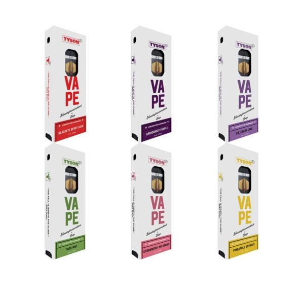 Tyson 2.0 HHC Blend: Potent 2G Disposable Vape for Relaxation with Hemp-Derived HHC and Natural Terpenes
