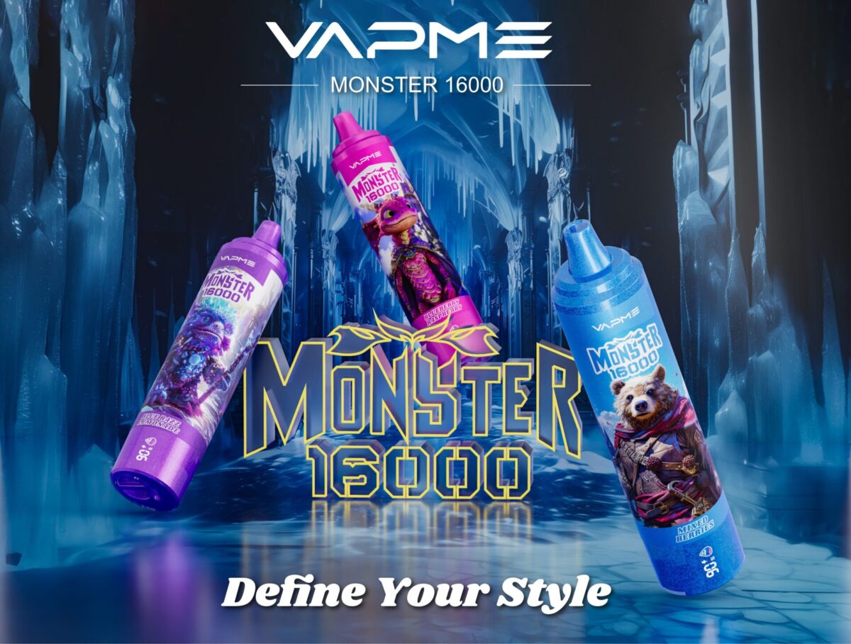 VAPME Monster 15000 Disposable Wholesale: High Volume, Long Battery Life, Rich Flavor Selection & Ultimate Vaping Experience