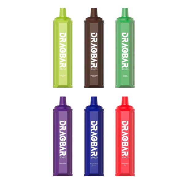 ZOVOO DragBar F8000 8000 Puff Rechargeable Disposable Vape with 16ml E-Liquid and Air Adjustment Function