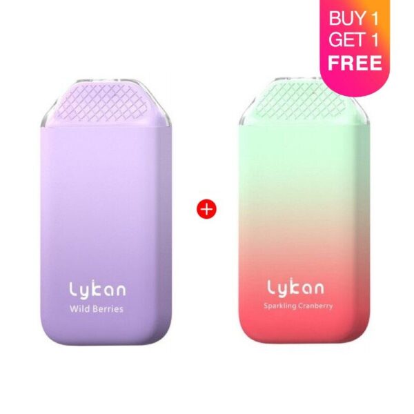 Lykcan BELO Disposable Vape – 12ml Pre-Filled, 6000 Puffs with Rechargeable 500mAh Battery and Adjustable Airflow