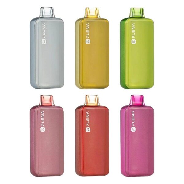 Plena 18K Smart Display Disposable Vape: 18ml Capacity, 18000 Puffs, USB-C Rechargeable