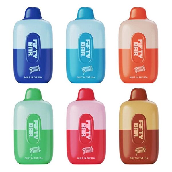 Fifty Bar Disposable Vape: Enjoy 6500 Puffs of Flavorful Nicotine Satisfaction