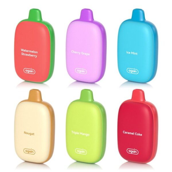 Again U-Bar 7000 Long-Lasting Disposable Vape with Premium Mesh Coil and Soft-Touch Design