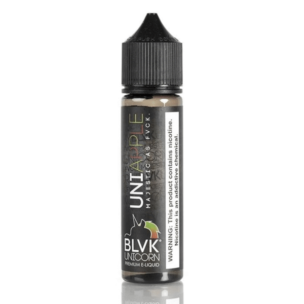 BLVK Unicorn UniApple E-liquid – 60ml Vape Juice with Ripe Fuji Apple Flavor