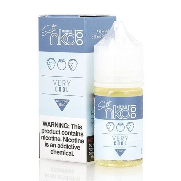 NKD 100 Salt Berry (Very Cool) E-Juice 30ml – Refreshing Menthol and Mixed Berries Blend