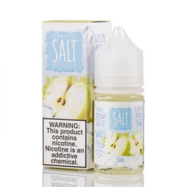 SKWEZED ICE Green Apple Menthol Nic Salt Vape Juice 30ml