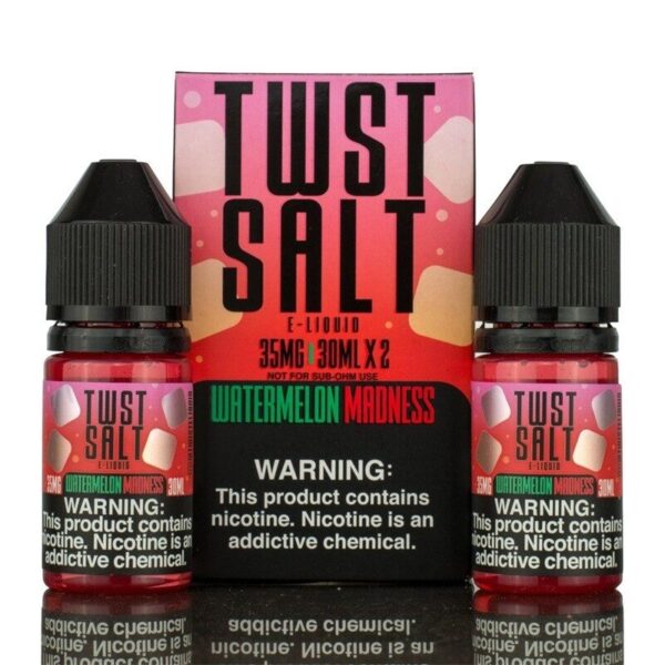 Twist Salt Watermelon Madness 60ml E-Juice | Refreshing Summer Watermelon & Lemonade Blend