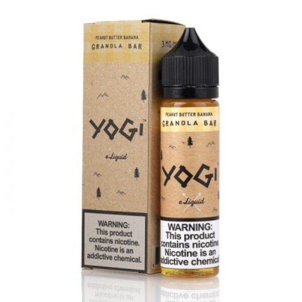 Yogi Peanut Butter Banana Granola Bar 60ml E-Juice | Creamy Peanut Butter & Sweet Banana Blend