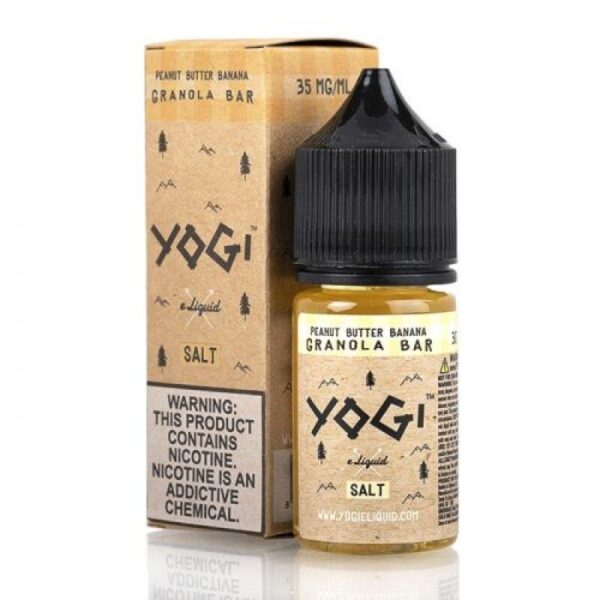 Yogi Salts Apple Cinnamon Granola Bar 30ml E-Juice | Crisp Apple & Spicy Cinnamon Granola Blend