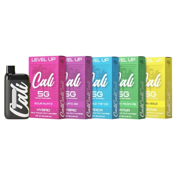 Cali Extrax Level Up Blend Disposable Vape 5g THC | Type-C Charging | Preheat Function | 3rd Party Lab Tested