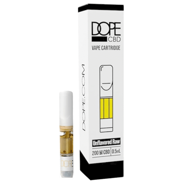Dope CBD Full Spectrum Pod Cartridge – 200mg & 400mg Options, 510 Thread, Three Flavor Choices
